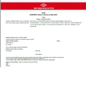 Otobüsten Minibüse Dönüşüm Araç Projesi