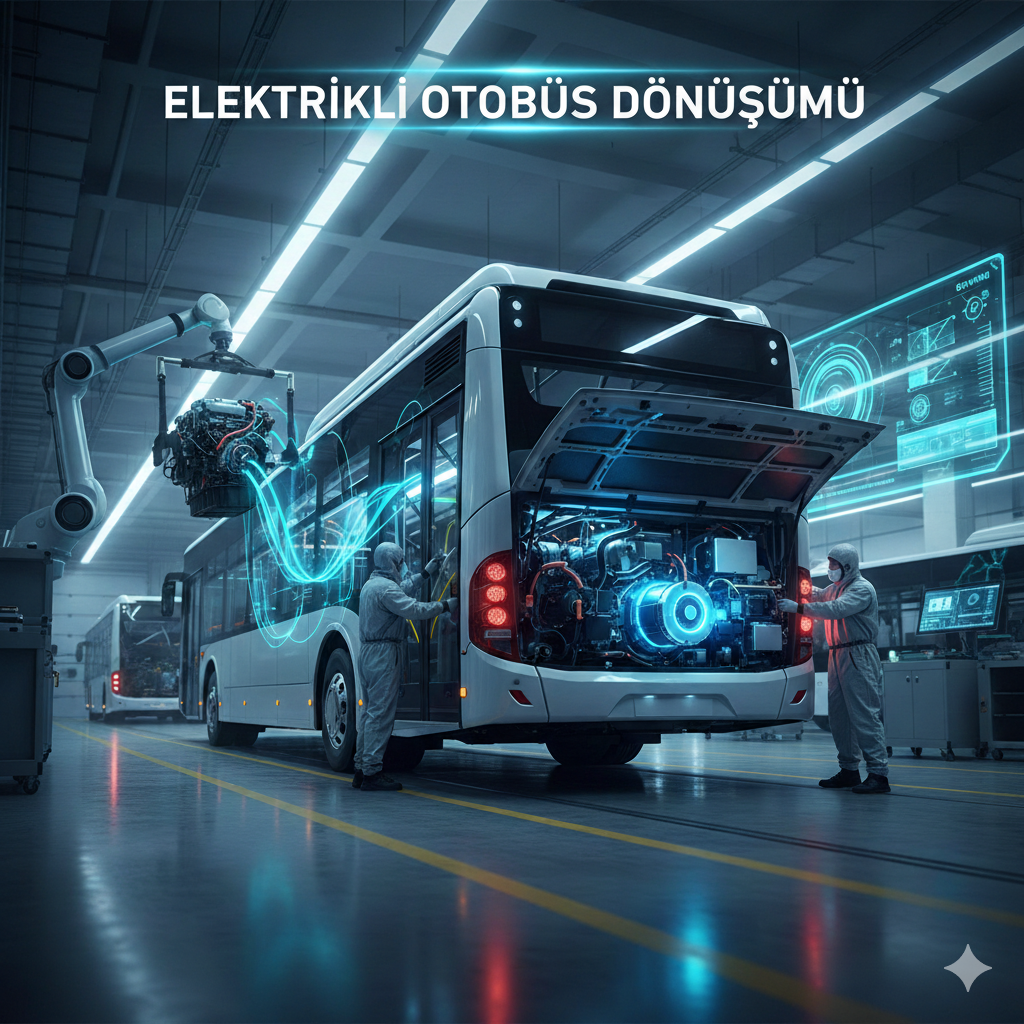 elektrikli otobüs seri tadilat
